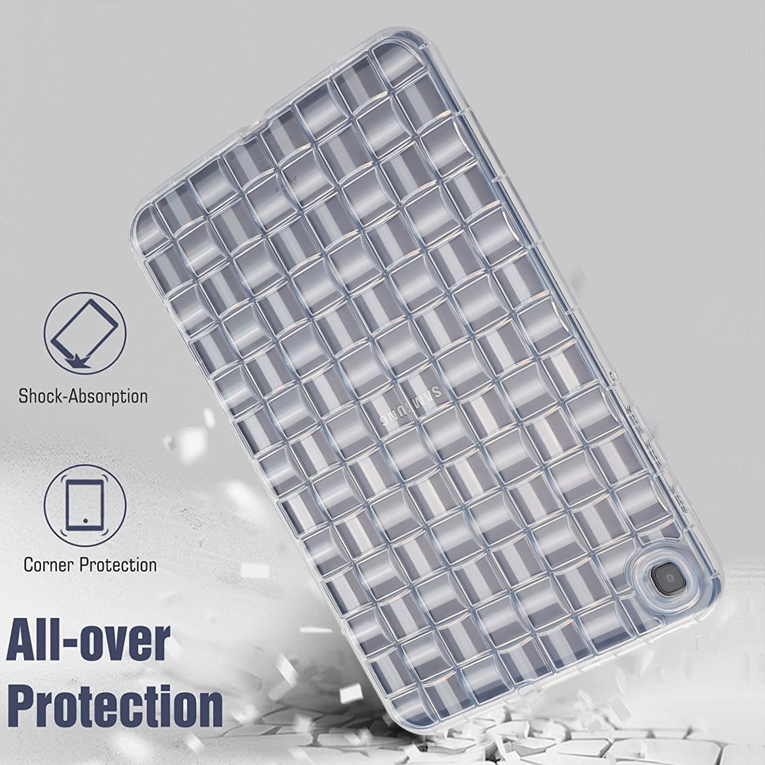 Protective Cover for Samsung Galaxy Tab S6 Lite P610 P615 Tab S6 Lite (2022) Ice Cube Design Clear TPU Tablet Case Protective Cover for Samsung Galaxy Tab S6 Lite P610 P615 Tab S6 Lite (2022) Ice Cube Design Clear TPU Tablet Case